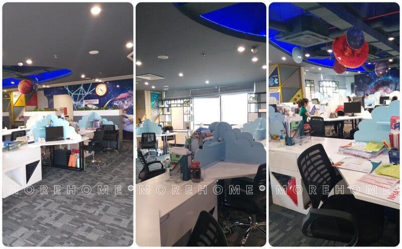 Bản Morehome - Một công ty thi công hoàn thiện trọn gói nội thất văn phòng cho công ty liên doanh Nhật Bản.