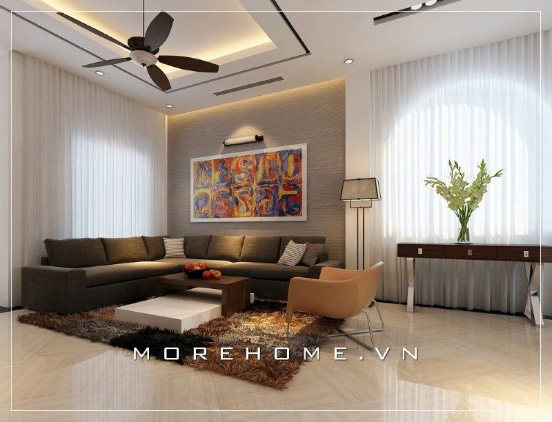 Sofa phòng khách là một phần trang trí giúp làm nổi bật và làm cho không gian phòng khách trở nên ấn tượng hơn.